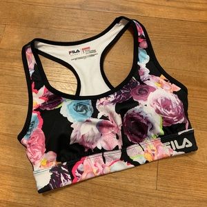 FILA racerback sports bra